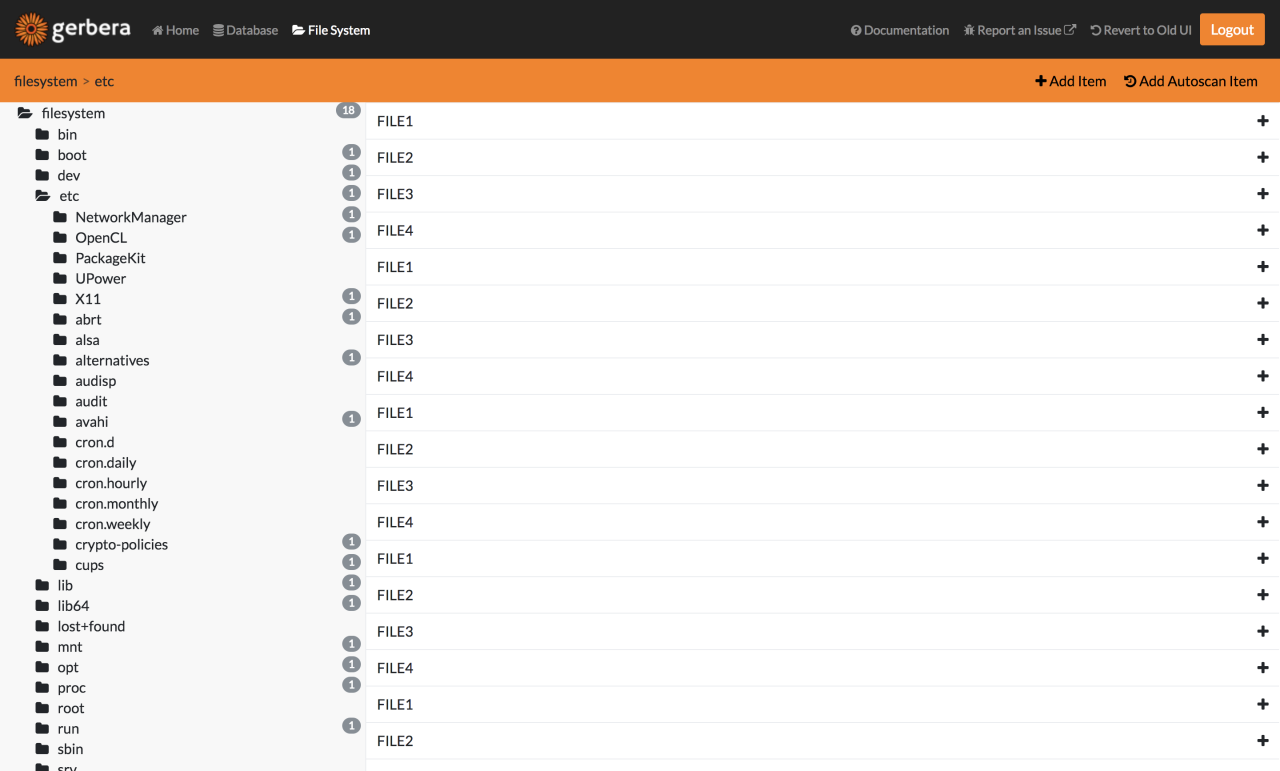 filesystem-view